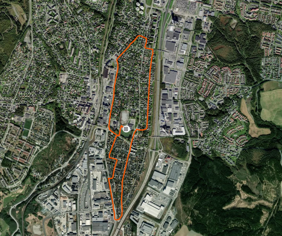 5 km løype